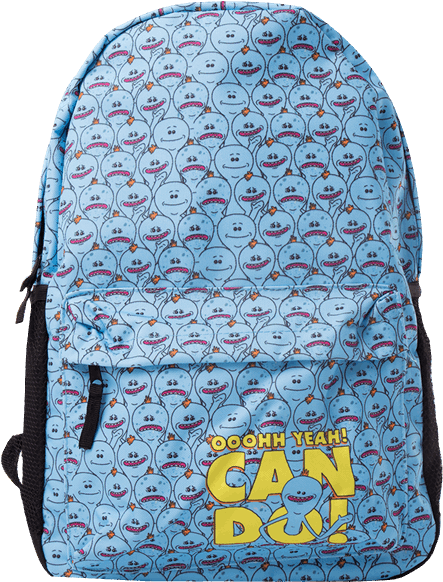 1 Of - Meeseeks Rick And Morty Backpack (600x600), Png Download
