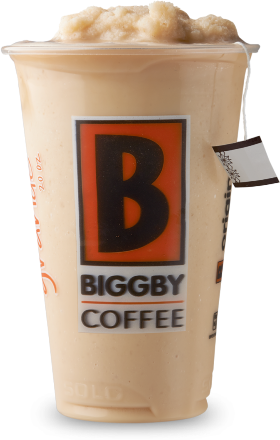 Tea Lattes - Biggby Iced Coffee (617x1080), Png Download