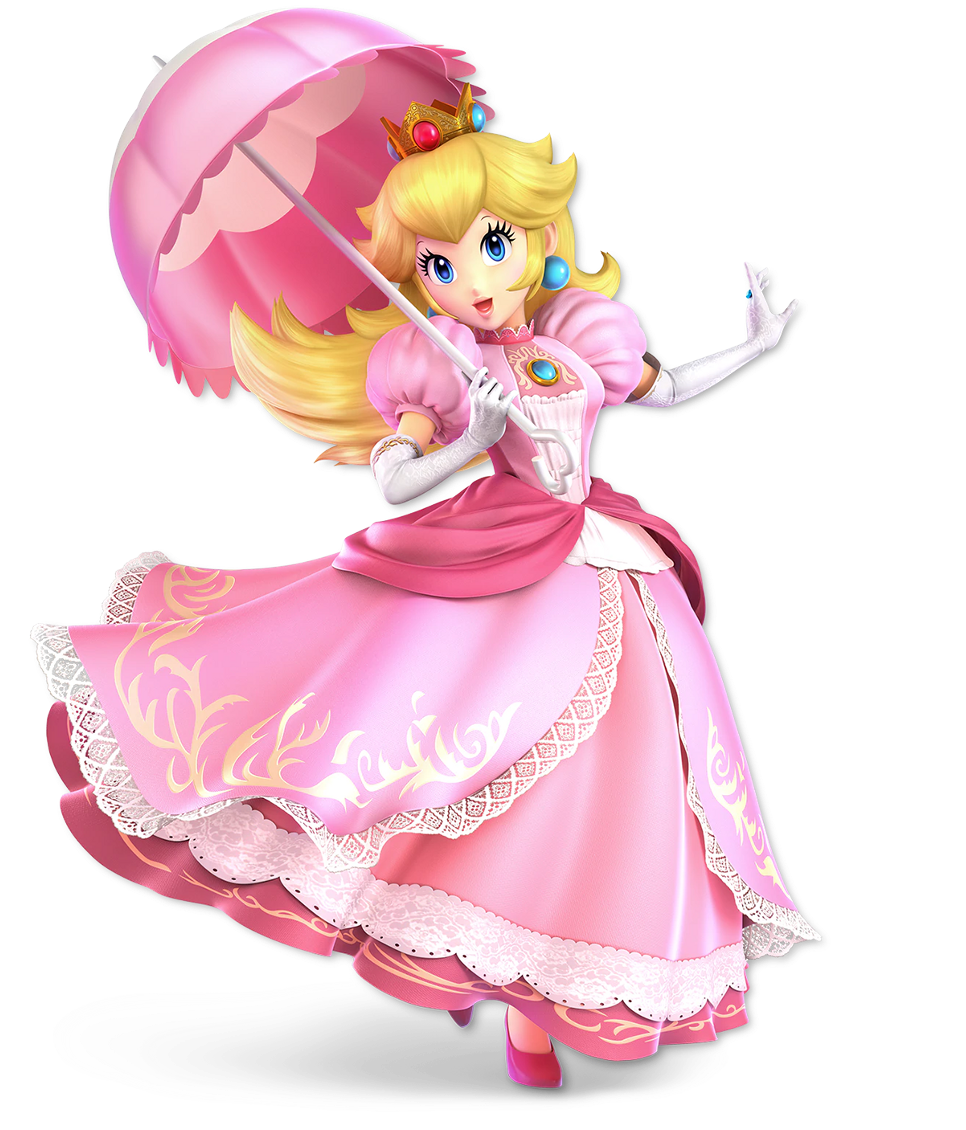 Report Abuse - Super Smash Bros Ultimate Peach Render (1024x1241), Png Download