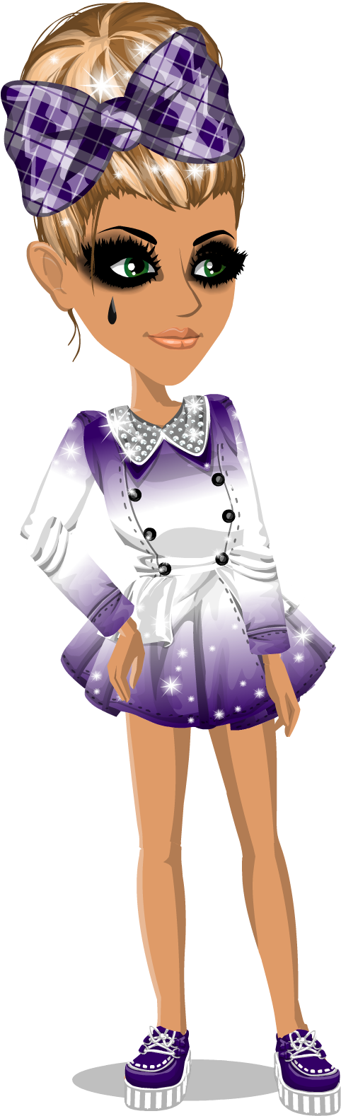 ~spanish~ I Love This It's Of My Friend Princess Peach - Cartoon (631x1700), Png Download