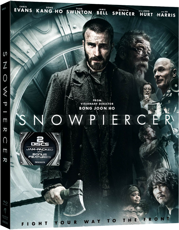 Blu-ray & Dvd - Snowpiercer (blu-ray Disc) (648x827), Png Download