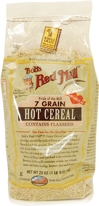 Bob's Red Mill 7-grain Hot Cereal (700x700), Png Download