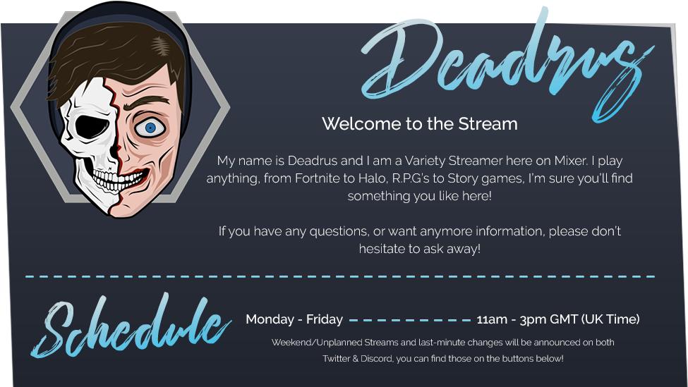 Deadrus - Flyer (1000x556), Png Download