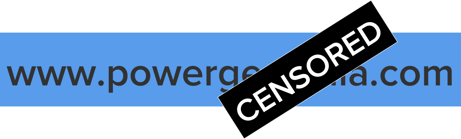 Censored Title - Power Gen Italia (1500x454), Png Download