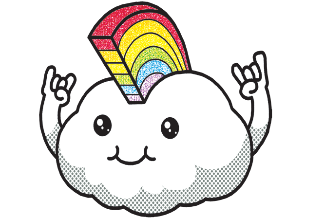 Rainbow (675x675), Png Download