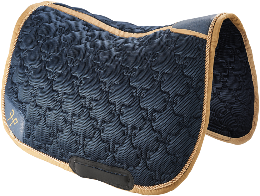 Horse Pilot Aerotech Saddle Pad (929x700), Png Download