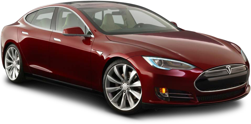 Tesla Model S - Car Rental Tesla Germany (960x686), Png Download