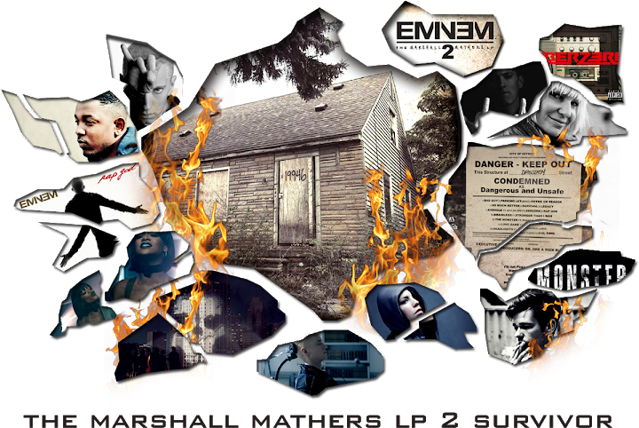 Image - Eminem - The Marshall Mathers Lp 2 [vinyl] (720x540), Png Download