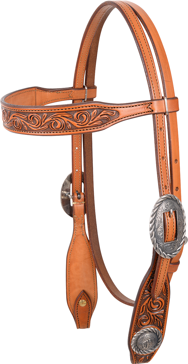 Rockin Out Indian Headstall - Martin Saddlery (1200x1200), Png Download