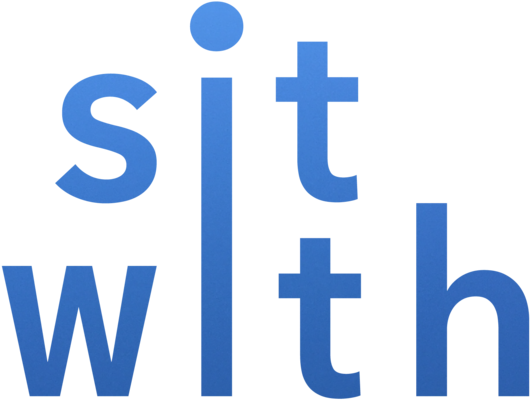 Sitwithlogoartboard 7 - Meditation (1000x1000), Png Download