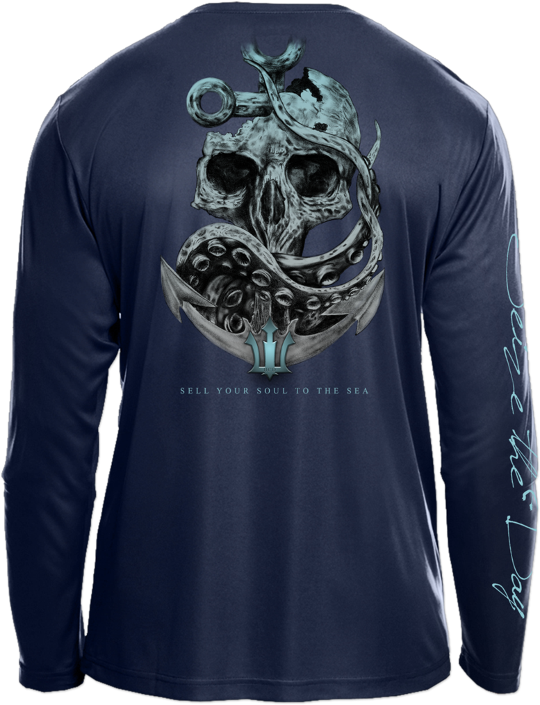 Skull With Tentacle (819x1024), Png Download