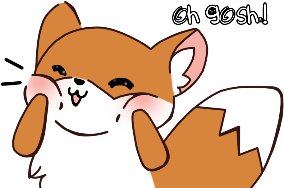 It's Just A Cute Fox, What Are You Talking About (922x613), Png Download
