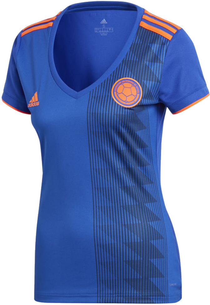 Womans 2018 World Cup Colombia Away Soccer Jersey Shirt - Colombia Women Away Jersey (1057x1057), Png Download