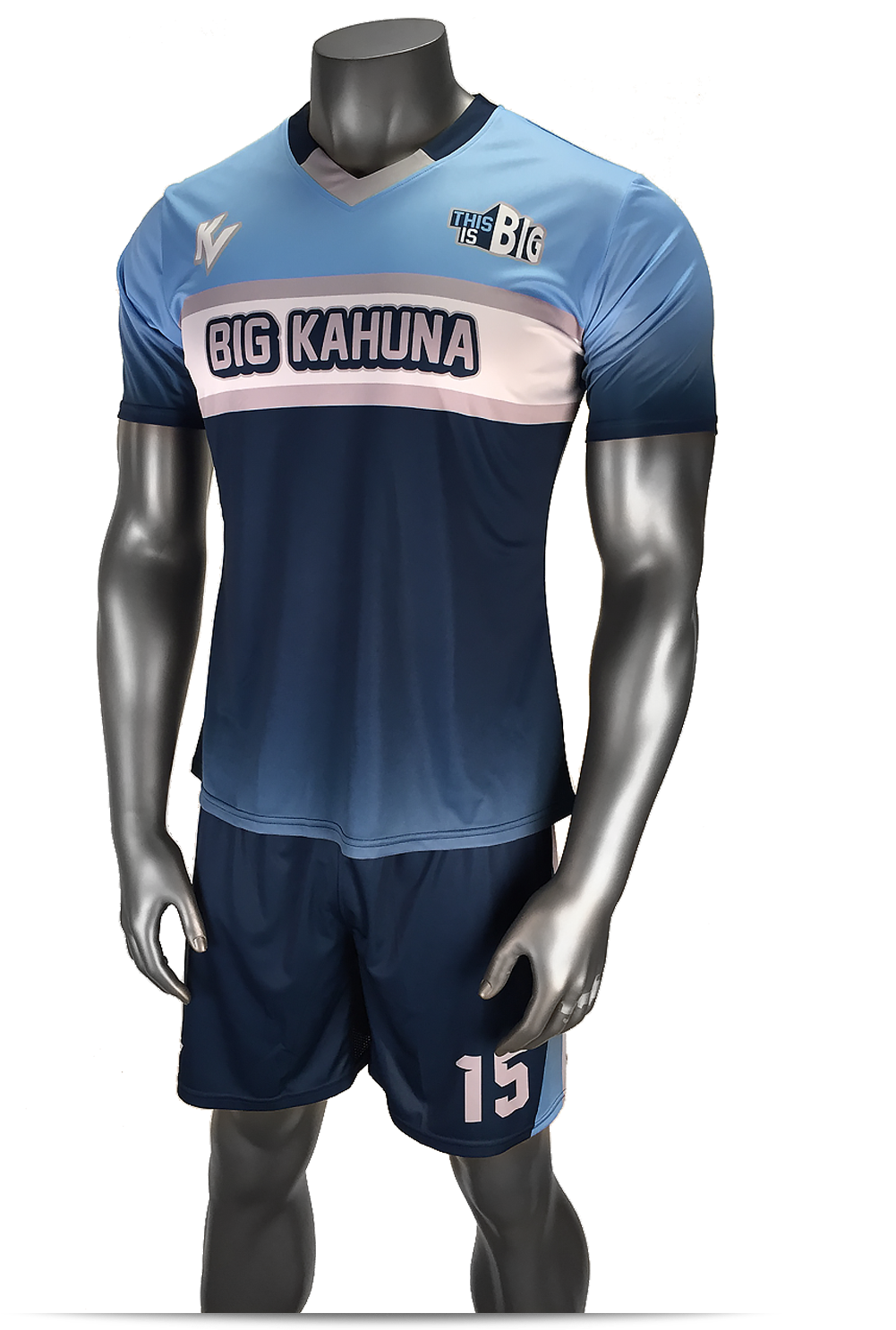 Kv Gear Pro Series Men's/youth Short Sleeve Soccer - Cool Sublimated Soccer Jerseys (1125x1500), Png Download