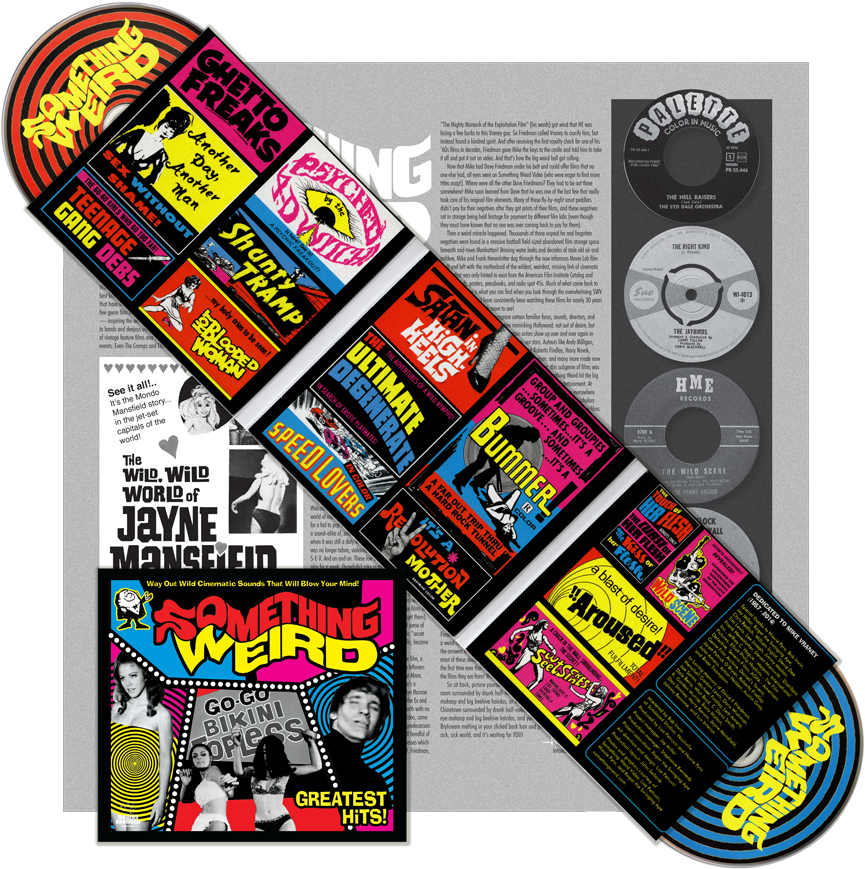 Something Weird - Greatest Hits - 2-cd - Something Weird Greatest Hits (900x900), Png Download