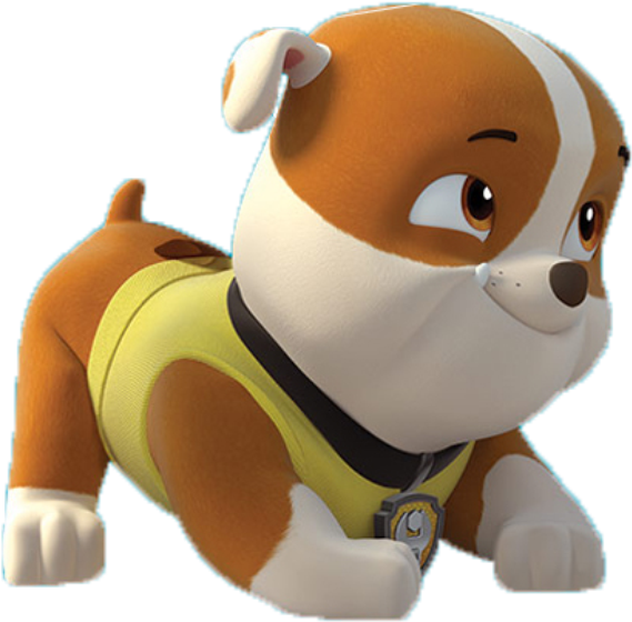 Patrulha Canina Rubble 5 Png (638x674), Png Download