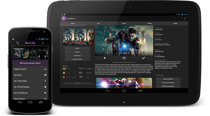Movieroll - Applications Of Computer Movies (800x445), Png Download