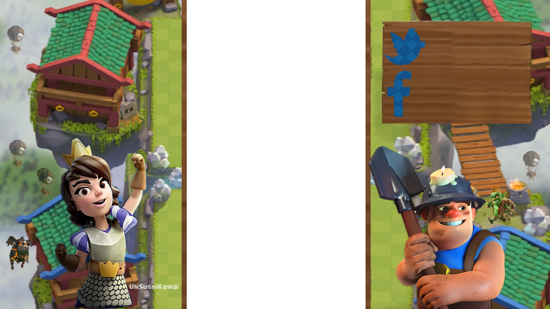 Overlay Clash Royale - Clash Royale 1920x1080 Overlay (1920x1080), Png Download