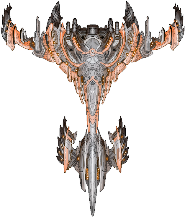 Pixel Art Spaceship - Deer (700x900), Png Download