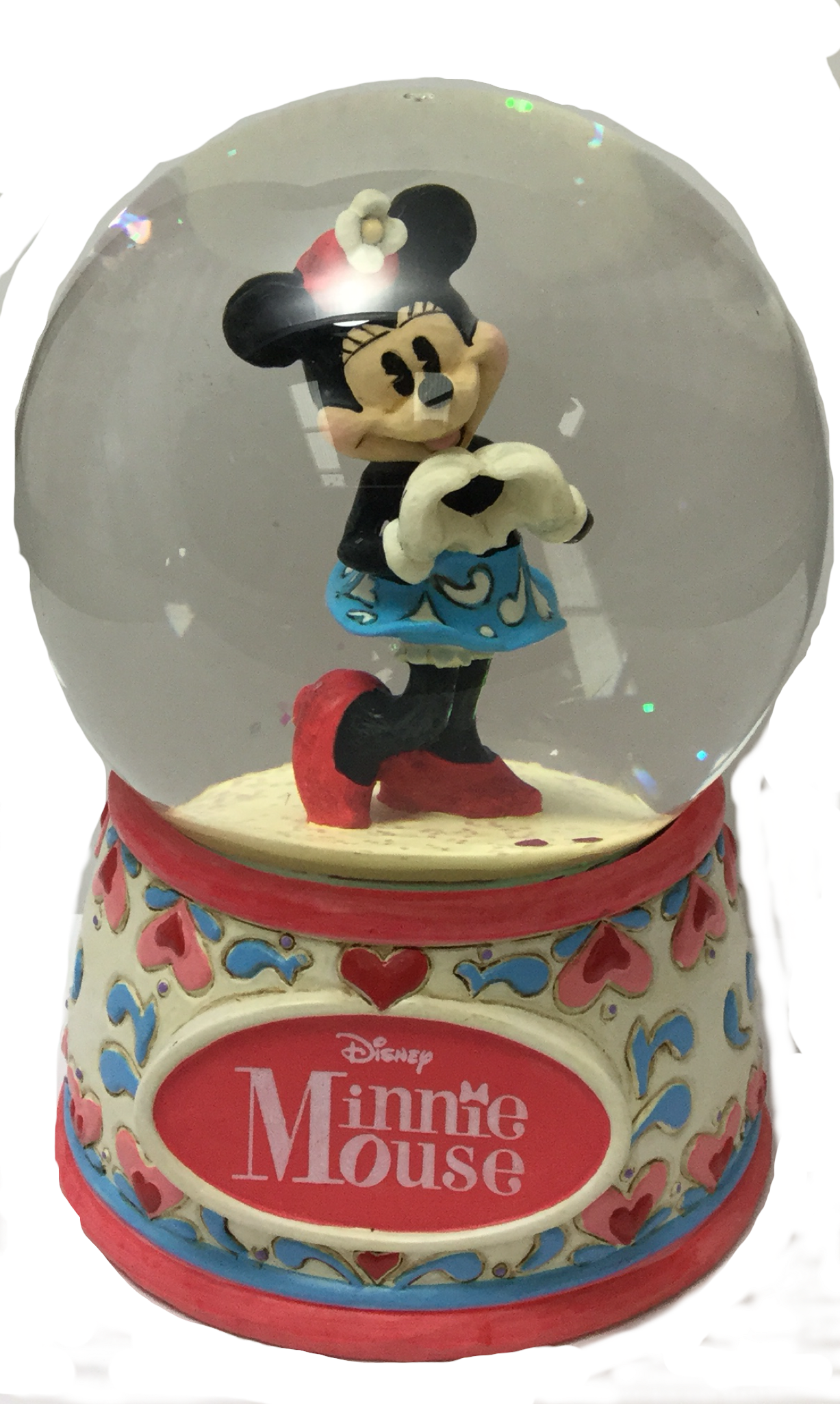 I Heart You Waterball - Favorite Characters Minnie Slipper (toddler/little (1227x2048), Png Download