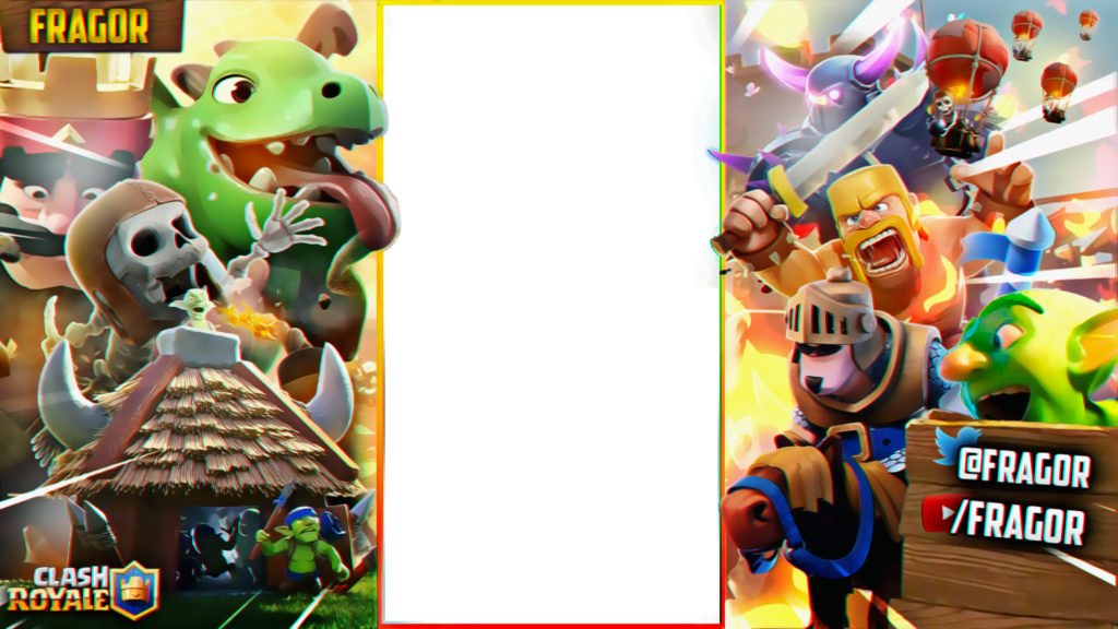 Overlay Clash Royale Png - Overlay Para Clash Royale (1024x576), Png Download
