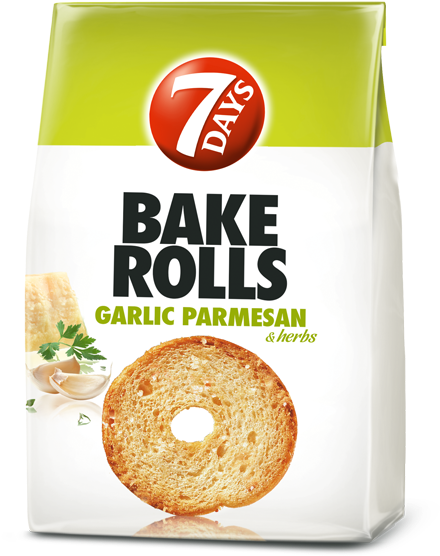 160g - Seven Days Bake Rolls (815x580), Png Download