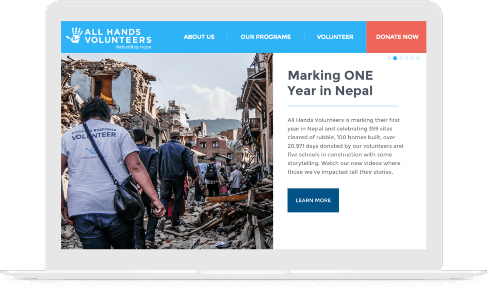 All Hands Volunteers - All Hands And Hearts - Smart Response (1024x650), Png Download