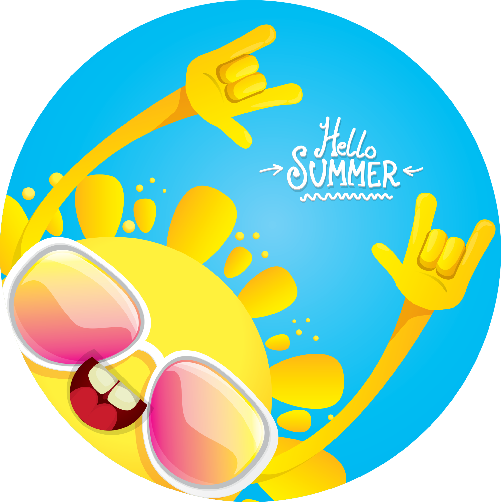 Original Nuckees Phone Grips - Vector Graphics (2047x2048), Png Download