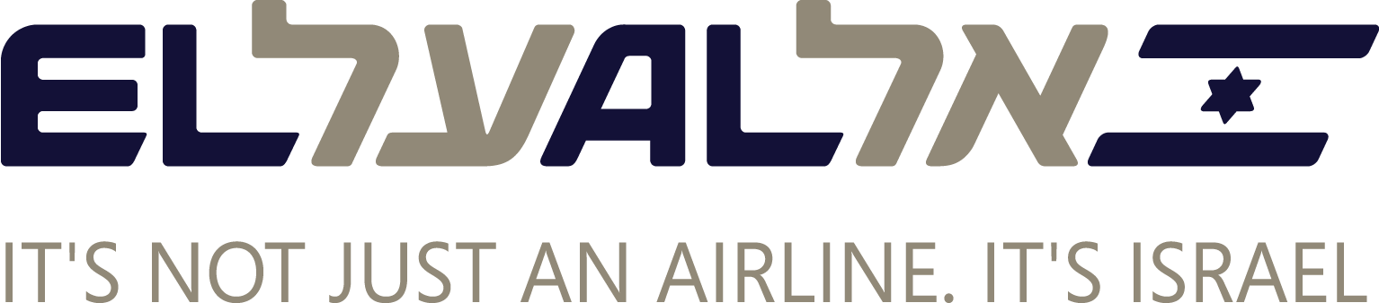 Major Sponsors - El Al Airlines Logo (1534x338), Png Download