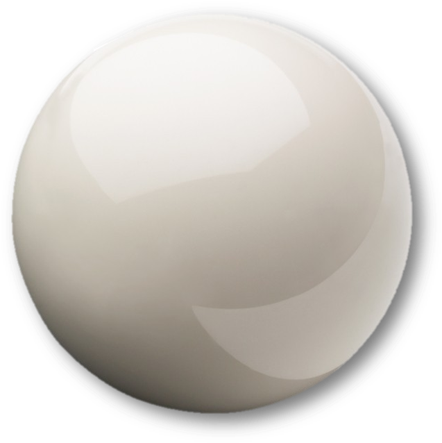 Kugel Transparent Images Pluspng - Pool Ball White Png (772x771), Png Download
