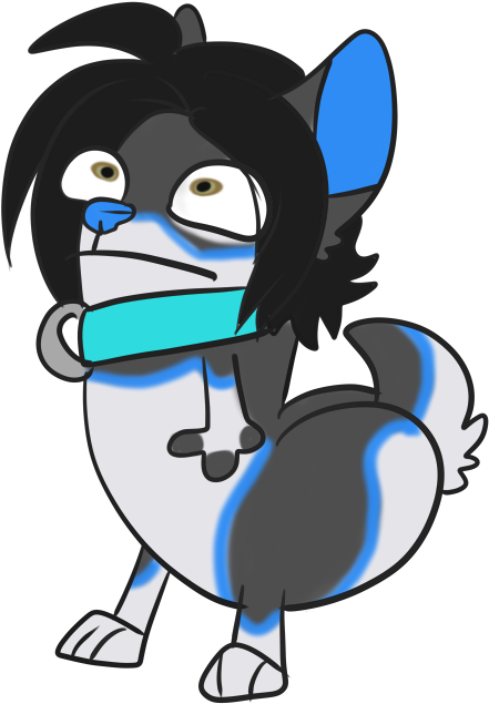 Dickbutt - Cartoon (500x655), Png Download