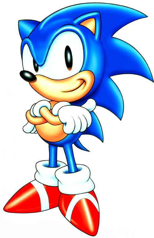 Posted By Tommytonkasudios At - Sonic The Hedgehog 1991 (496x766), Png Download