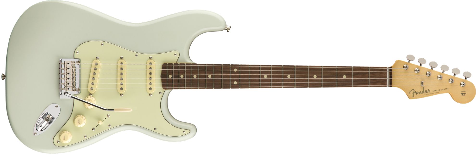 Fender Classic Player 60s Stratocaster Electric Guitar - Fender 60s Classic Player Stratocaster Pau Ferro Fingerboard (1980x648), Png Download