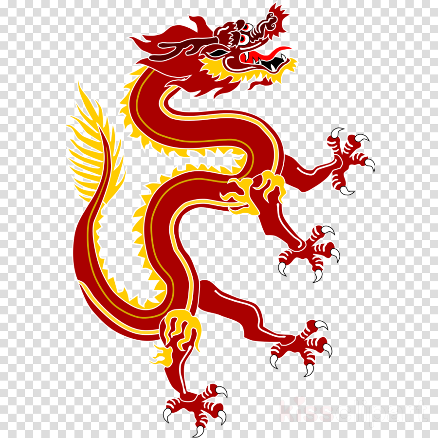 Red Chinese Dragon Png Clipart China Chinese Dragon - Transparent Chinese Dragon (900x900), Png Download