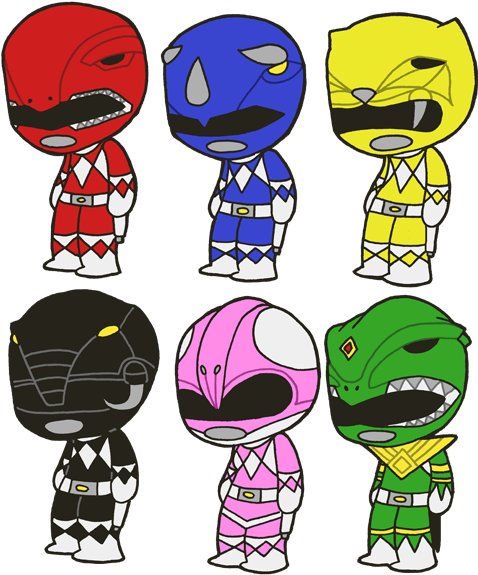 Download This Pack Includes Red Ranger, Blue Ranger, Yellow - Power Ranger Mighty Morphin Drawing PNG Image with No Background Download This Pack Includes Red Ranger, Blue Ranger, Yellow - Power Ranger Mighty Morphin Drawing PNG Image with No Background