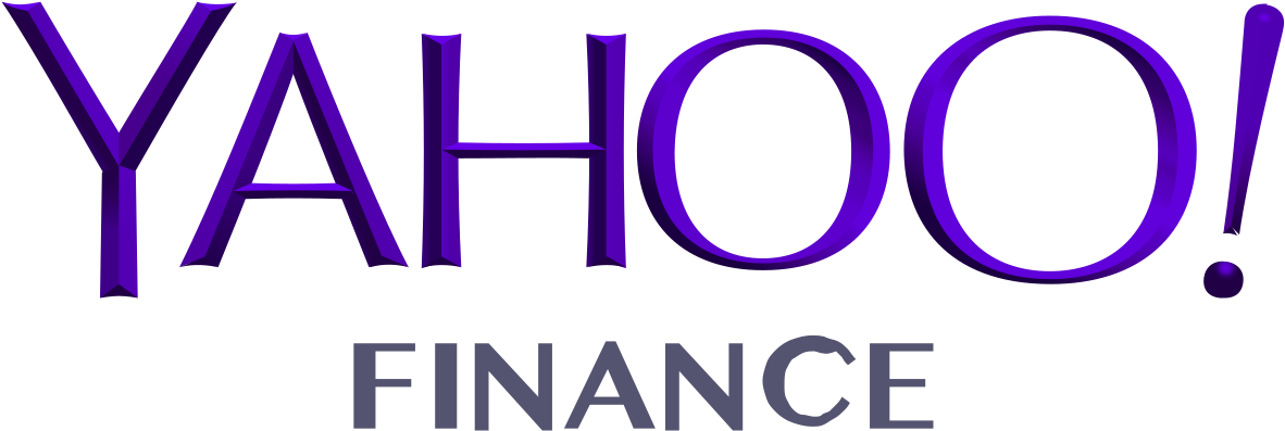 Finance Yahoo - Yahoo Finance Logo Png (1200x436), Png Download