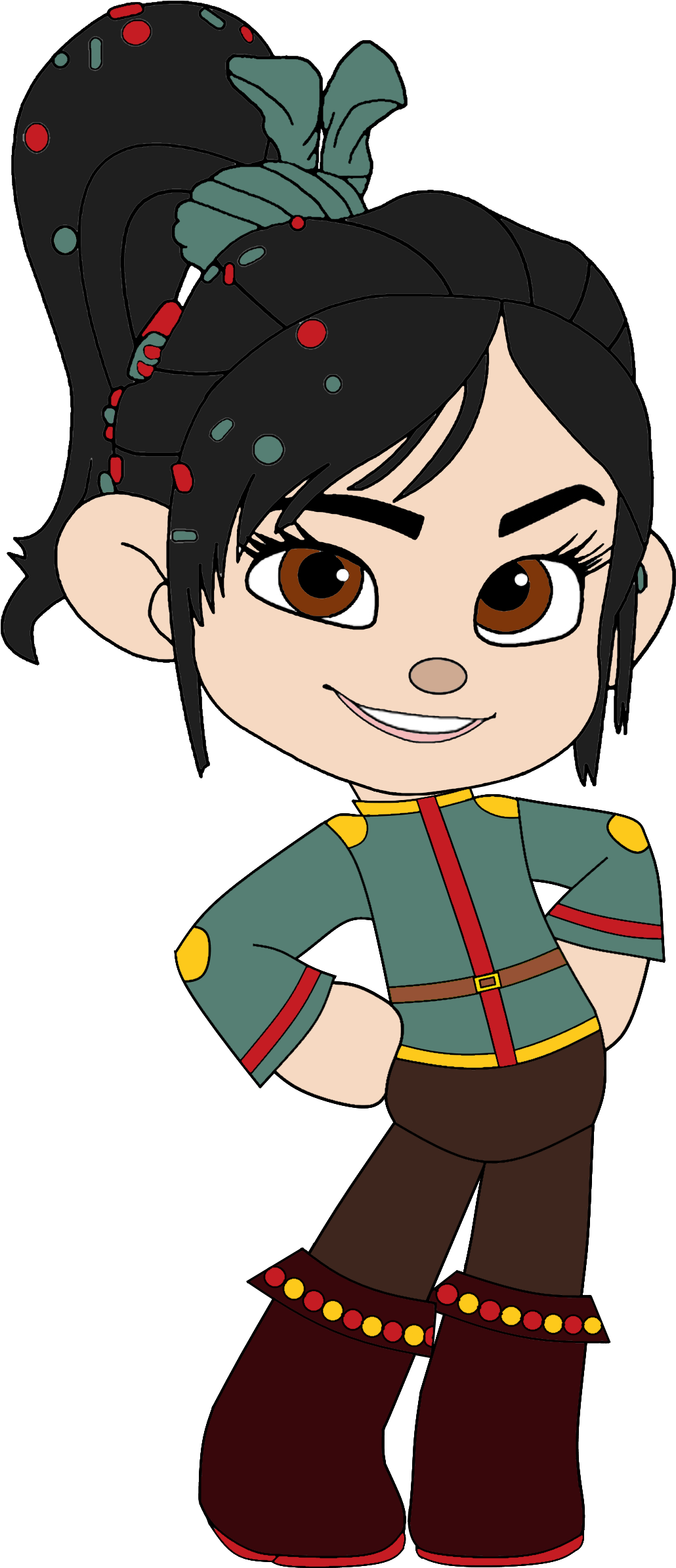 Vanellope As A Pirate Princess - Vanellope Von Schweetz Hat (1120x2440), Png Download
