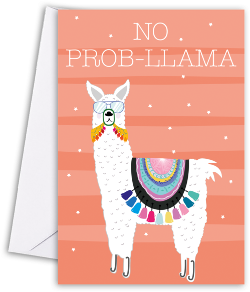 No Prob-llama - Llama (700x700), Png Download