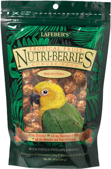 Tropical Fruit Nutri-berries For Conures - Lafeber Company Tropical Fruit Nutri-berries Conure (1024x768), Png Download