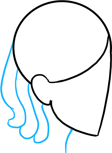How To Draw Dreadlocks (680x678), Png Download