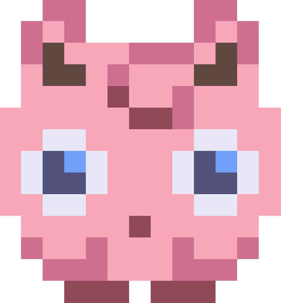 Mystery Mushroom Jigglypuff Appeal - Cubo De Agua Minecraft (910x980), Png Download