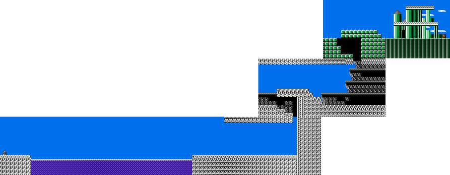 Clash At Demonhead Nes Map Route 11 - Clash At Demonhead (893x347), Png Download