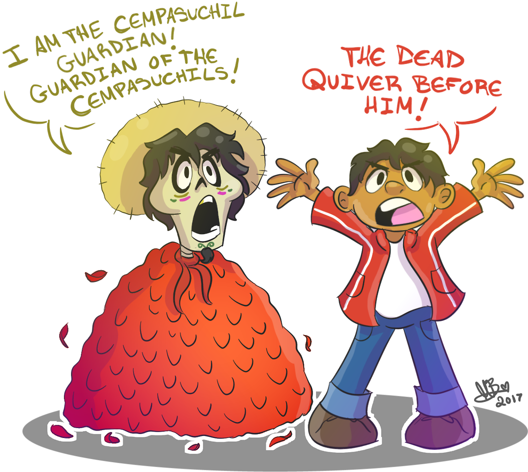 Disney Coco Disney Pixar Coco Miguel And Hector Miguel - Coco Hector Final Death (1280x1027), Png Download