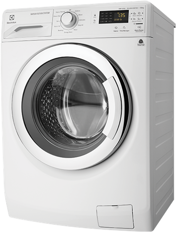 Ewf12753 Hero Ang - Electrolux Washing Machine 10kg (800x500), Png Download