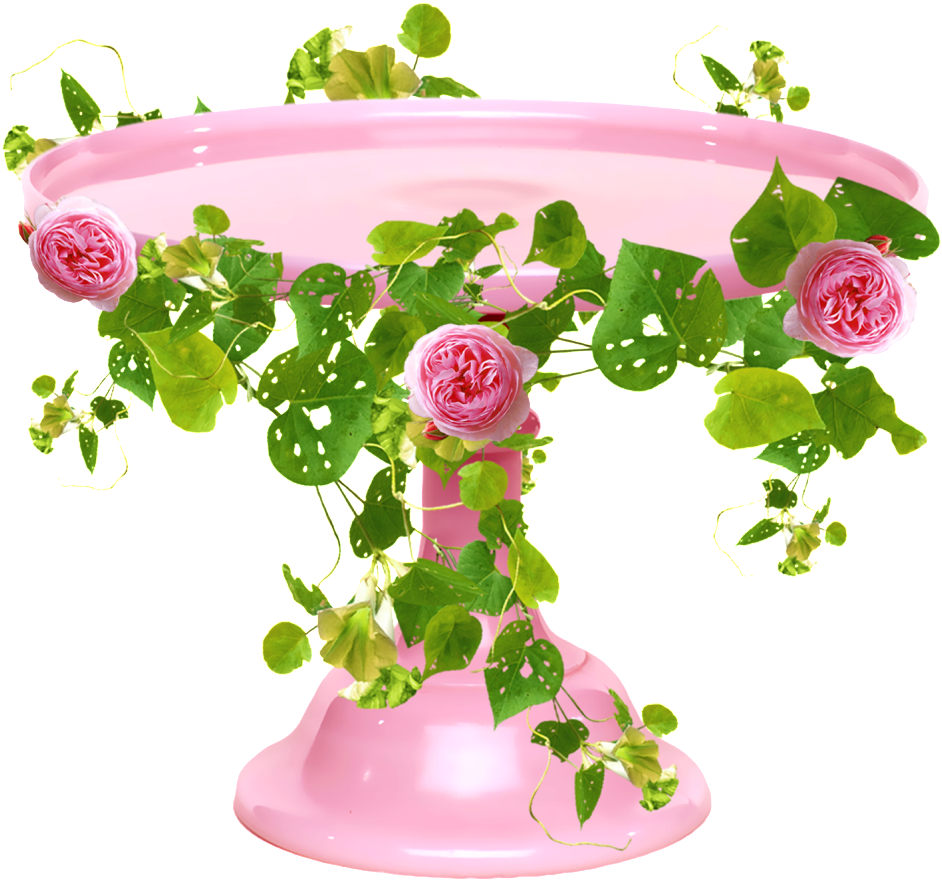 Transparente Png Ornamental De Flores Rosas - Tubes Png Haies Fleuries (1024x936), Png Download