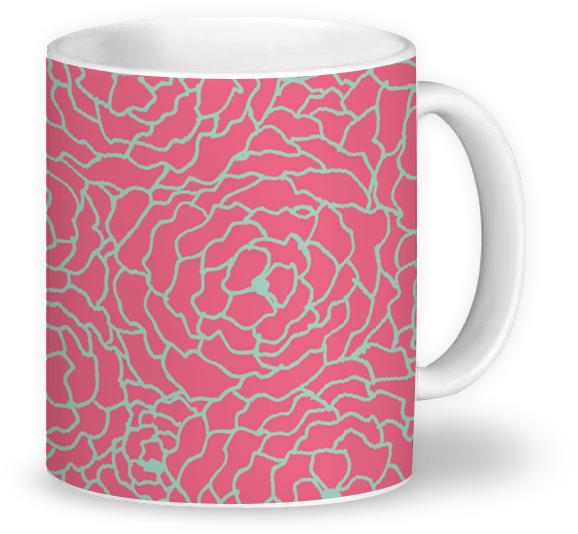 Caneca Rosas De Tereza Didierna - Flowey (800x800), Png Download