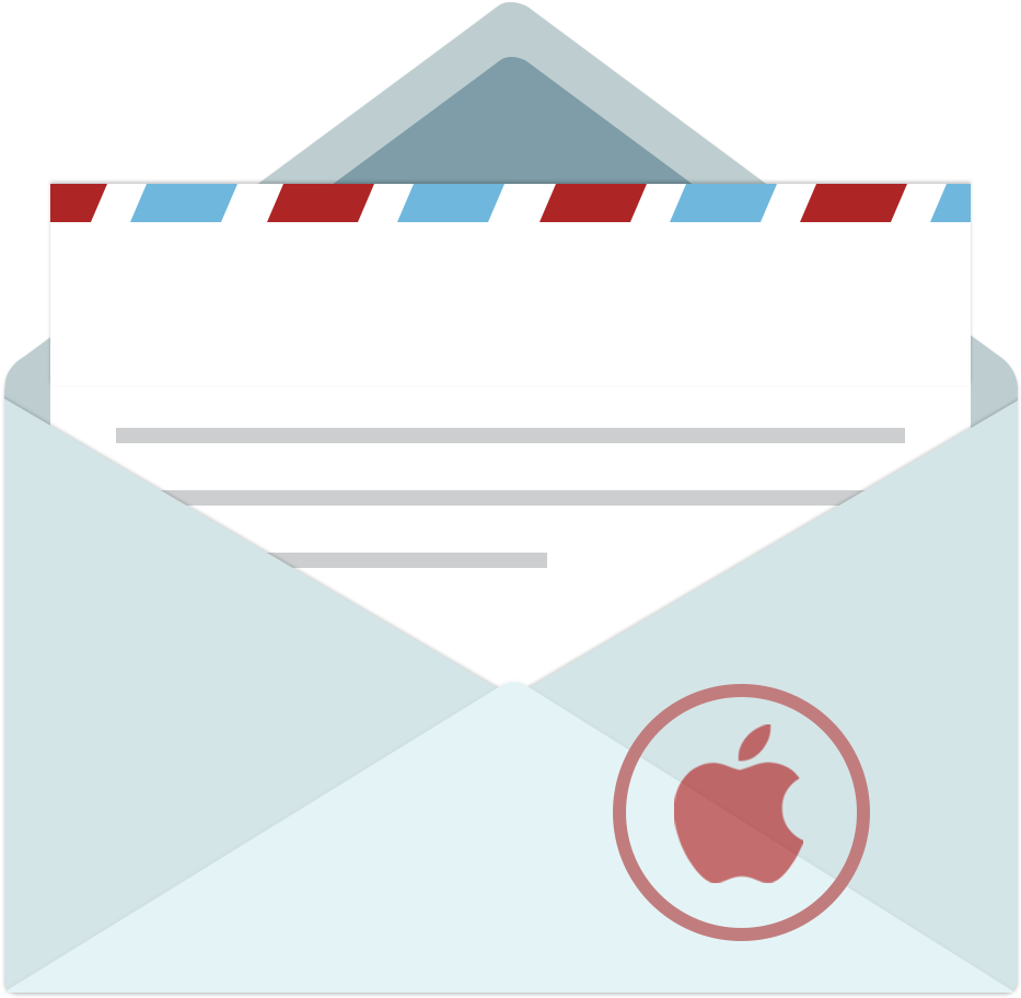 Download Png Ico Icns - Kotak Surat Kartun (1024x1024), Png Download