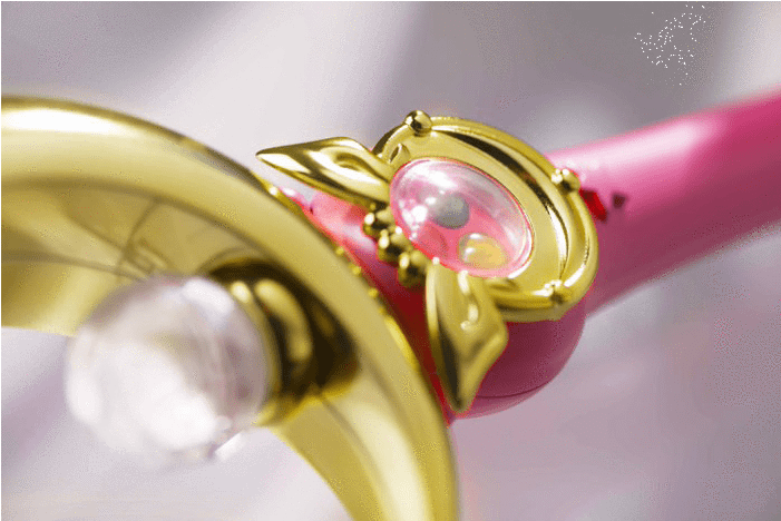 Crescent Moon Wand Proplica By Bandai Tamashii Nations - Bandai Proplica Moon Stick (700x700), Png Download