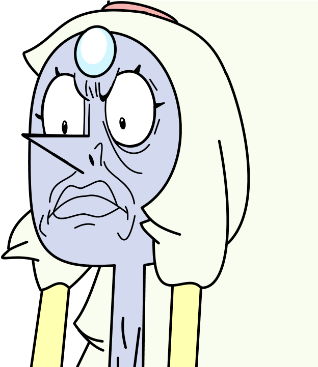 Super Angry Opal - Steven Universe Characters Derp (720x720), Png Download