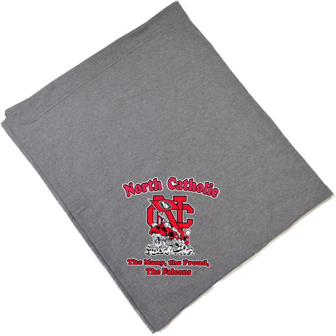 North Catholic Blankets - Scarf (700x714), Png Download